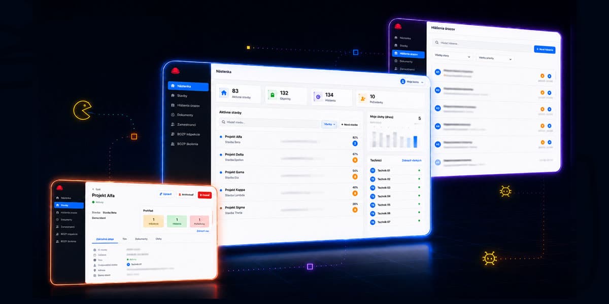 Ukážka projektu BOZP APP systém